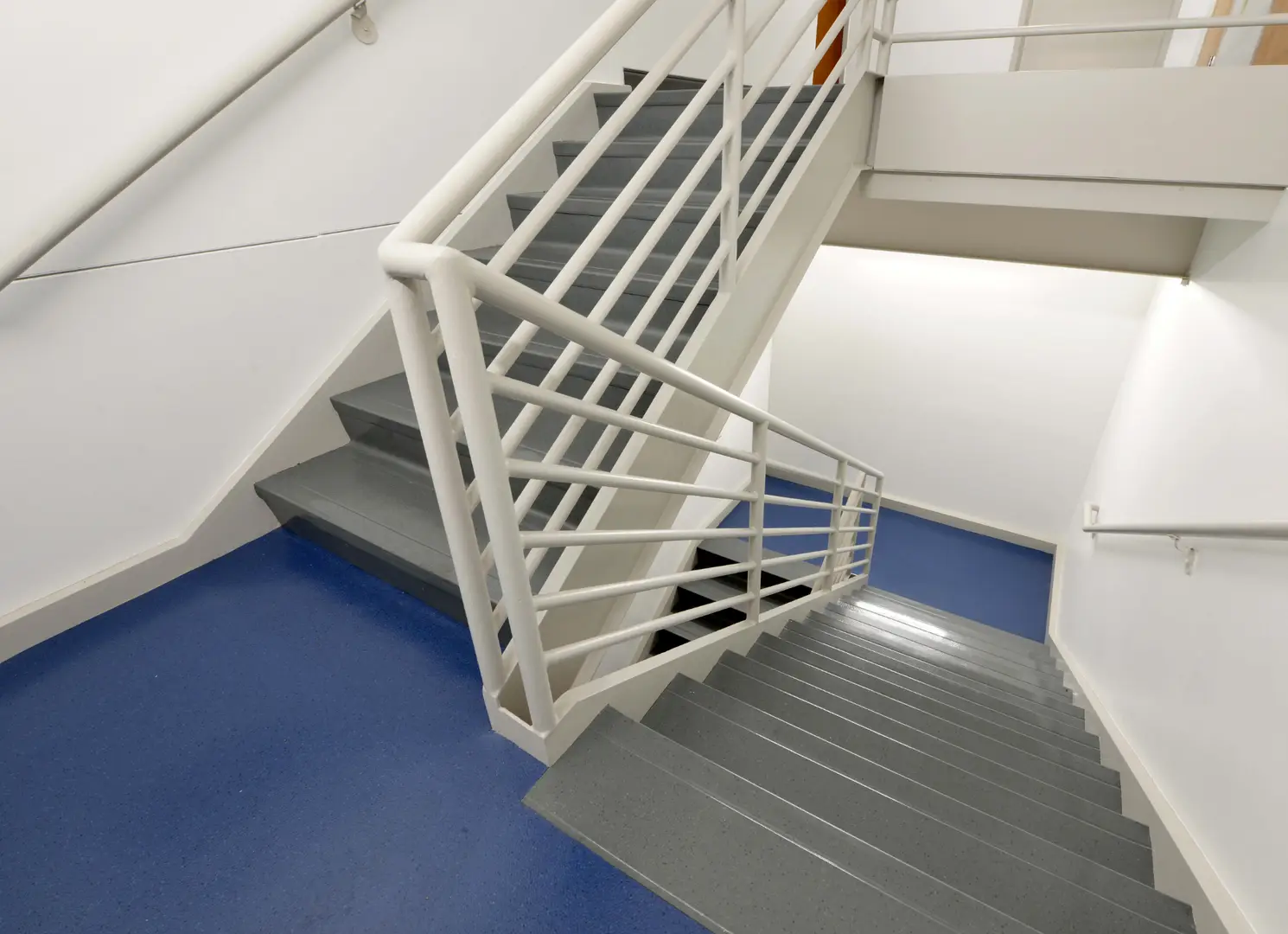 commercial flooring stairway